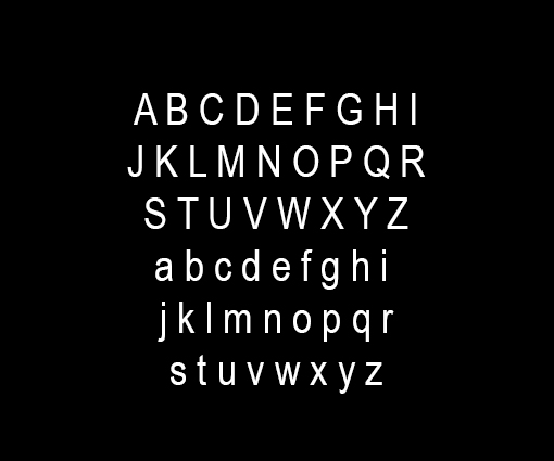 Font Option 1